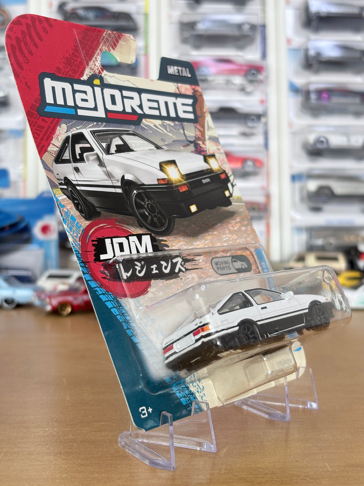 Majorette Nissan Toyota AE86 GT APEX | JDM Legends Premium Moving Parts