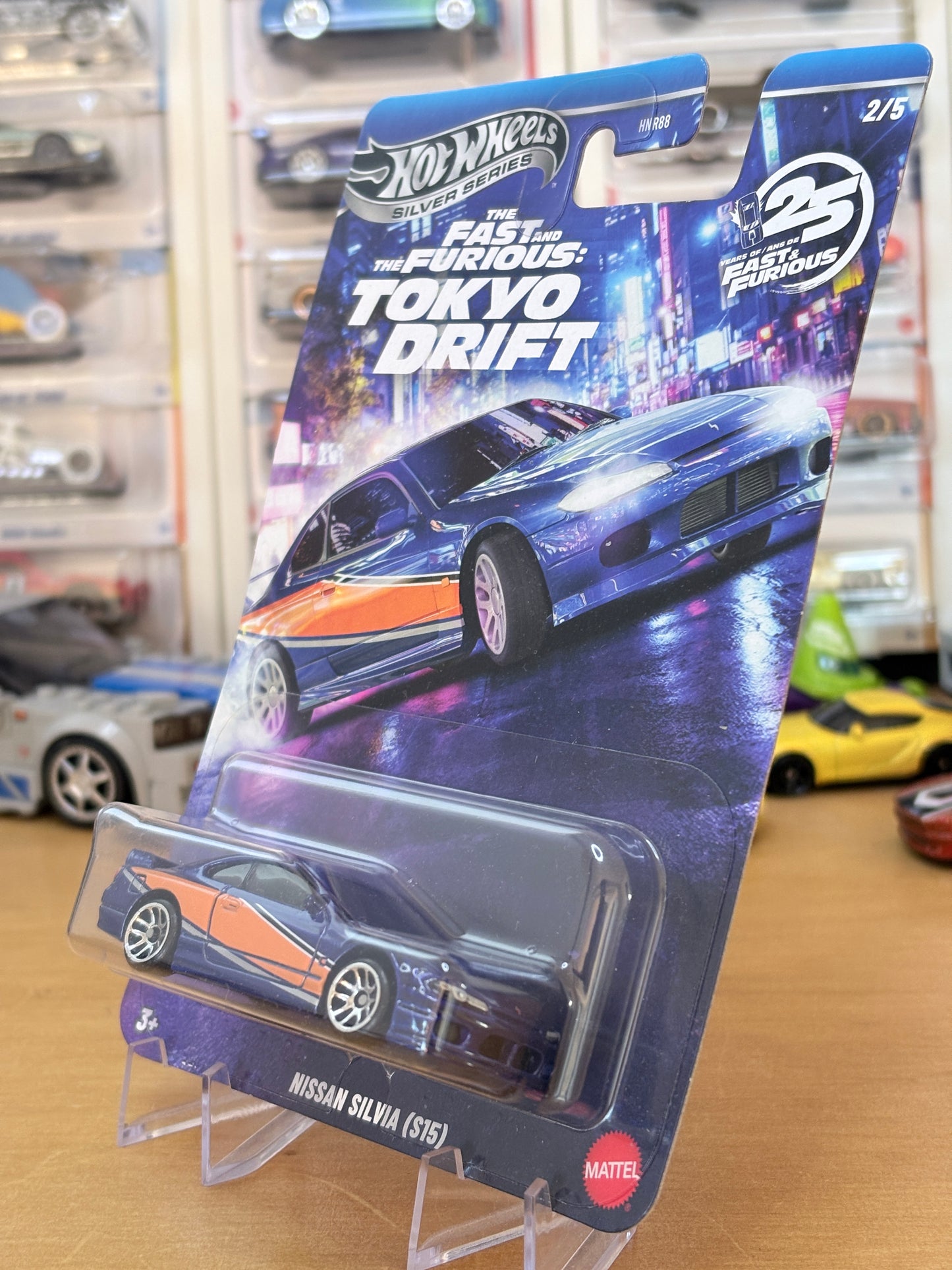 Hot Wheels Silver Series | Nissan Silvia (S15) | 2026 25 Years of Fast & Furious 2/5
