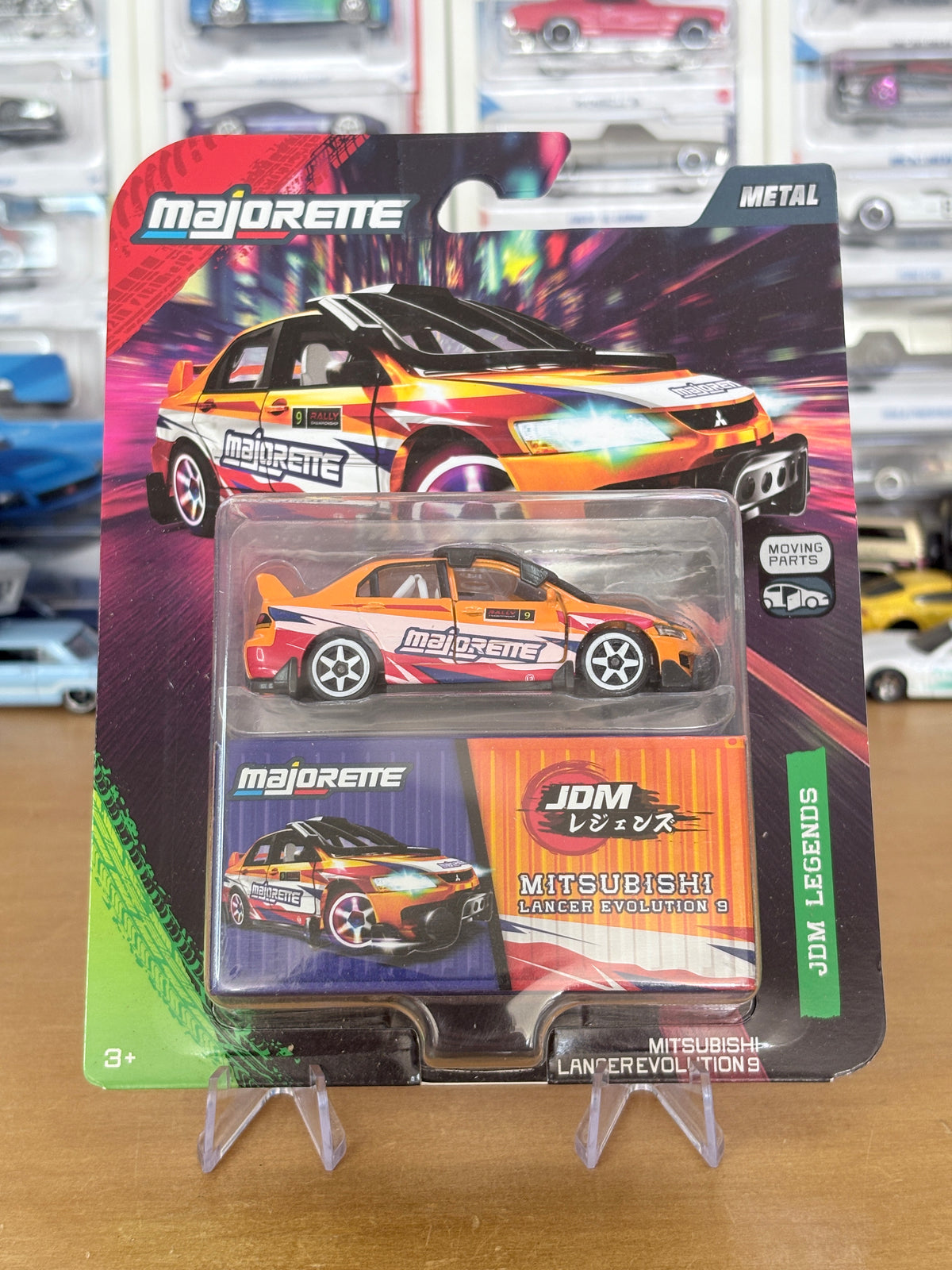 Majorette Mitsubishi Lancer Evolution 9 | JDM Legends Deluxe