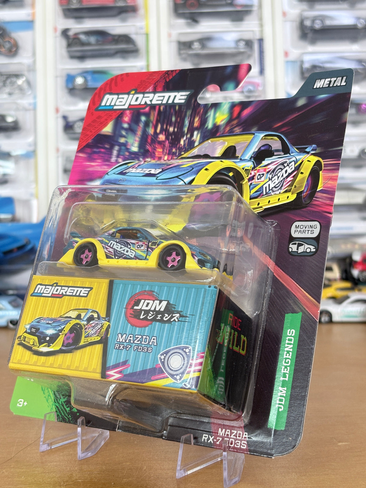 Majorette Nissan Mazda RX-7 FD35 | JDM Legends Deluxe Moving Parts