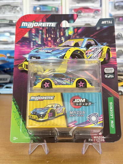 Majorette Nissan Mazda RX-7 FD35 | JDM Legends Deluxe Moving Parts