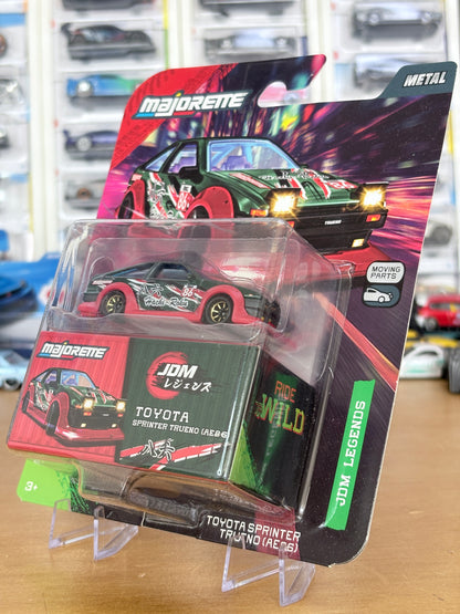 Majorette Nissan Toyota Sprinter Trueno AE86 | JDM Legends Deluxe Moving Parts