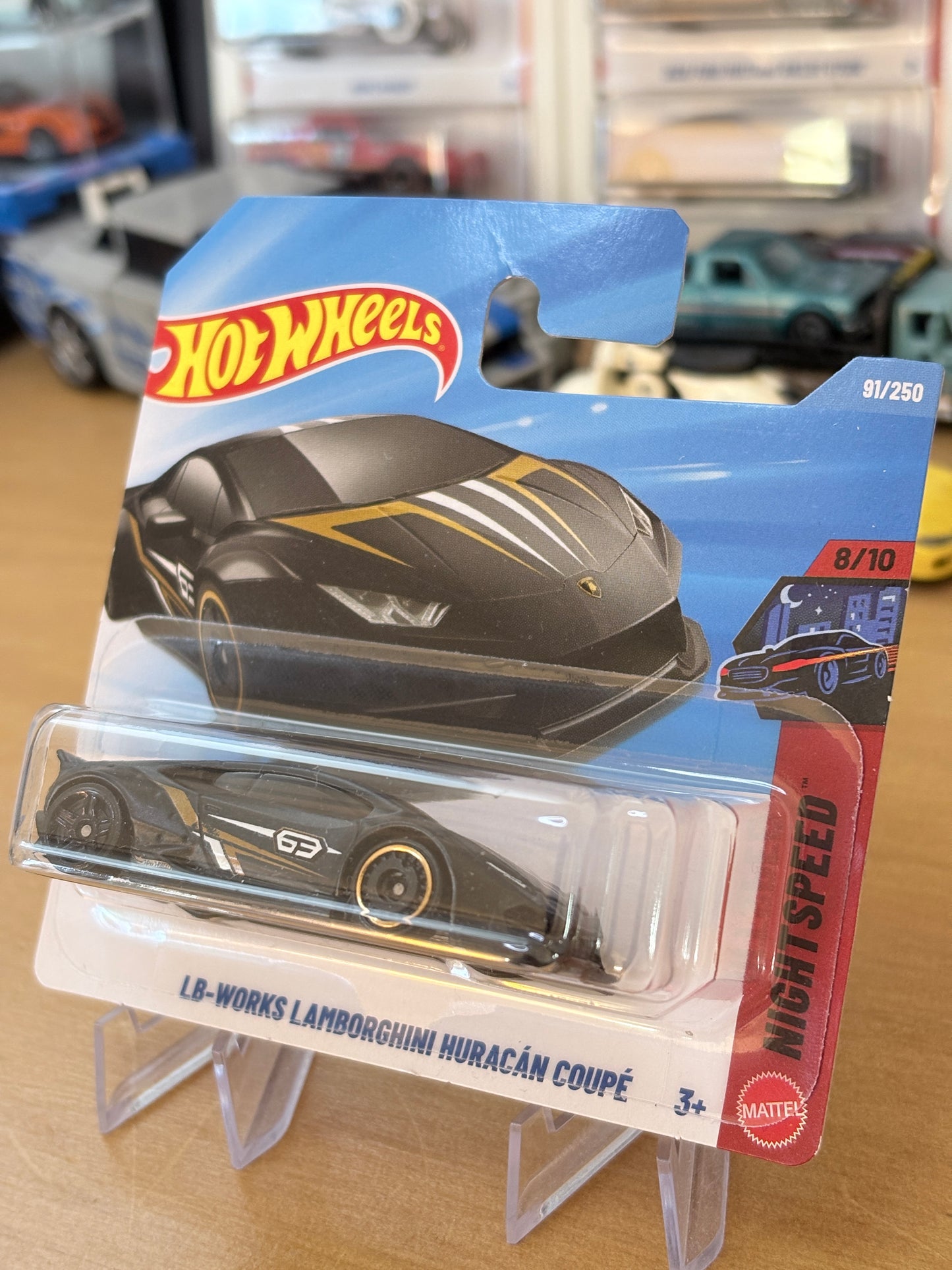 Hot Wheels Mainline | LB-Works Lamborghini Huracan Coupe | 2026 Nightspeed 8/10 (Short Card)