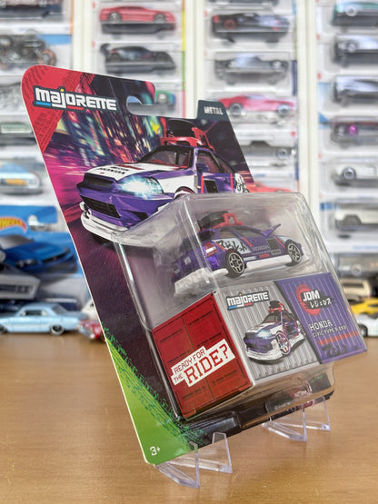 Majorette Nissan Honda Civic Type R EK9 | JDM Legends Deluxe Moving Parts