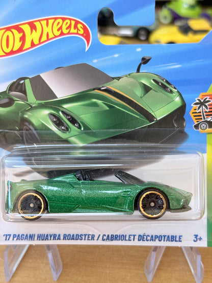 Hot Wheels Mainline | '17 Pagani Huayra Roadster | 2026 Exoticars 7/10 Short Card