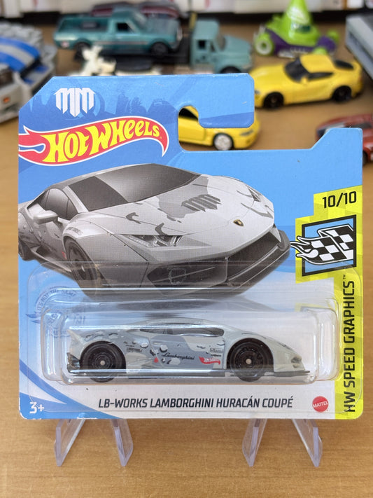 Hot Wheels Mainline | LB-Works Lamborghini Huracan Coupe | 2021 Speed Graphics 10/10 (Short Card)