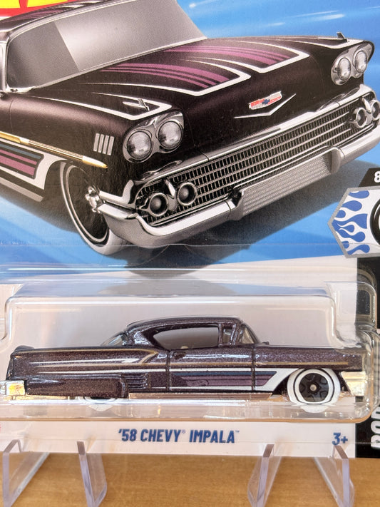 Hot Wheels Mainline | '58 Chevy Impala | 2025 Rod Squad 8/10