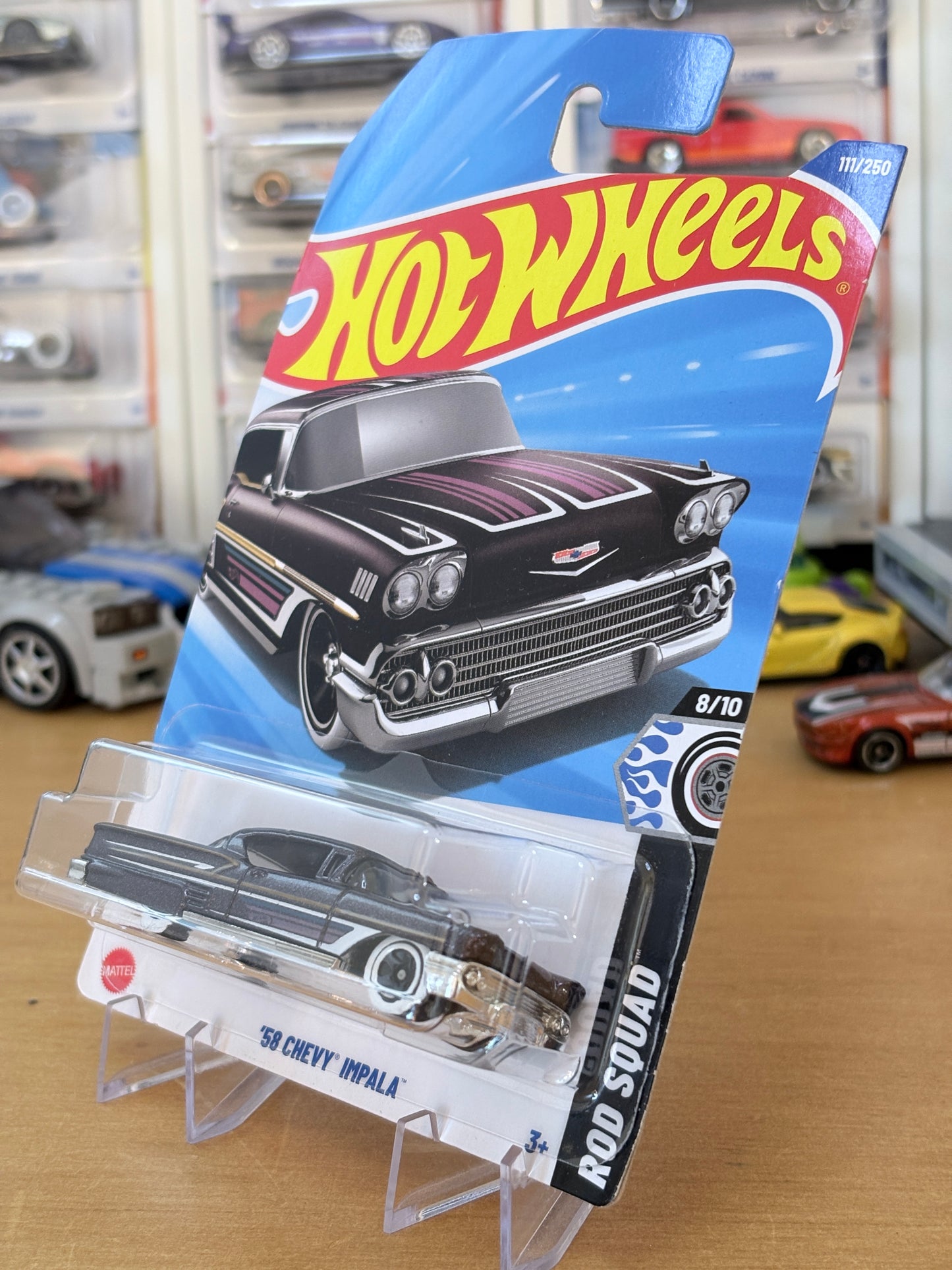 Hot Wheels Mainline | '58 Chevy Impala | 2025 Rod Squad 8/10