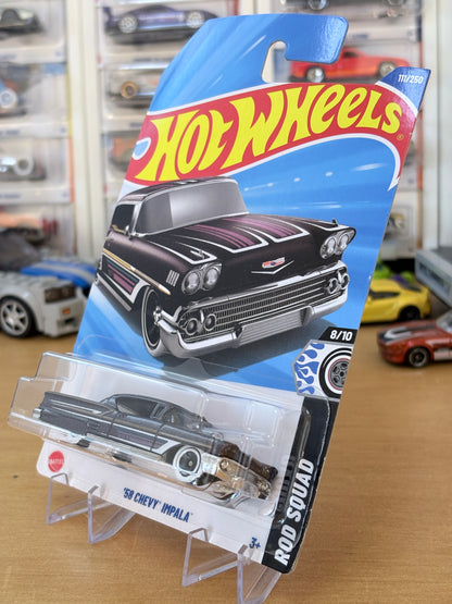 Hot Wheels Mainline | '58 Chevy Impala | 2025 Rod Squad 8/10