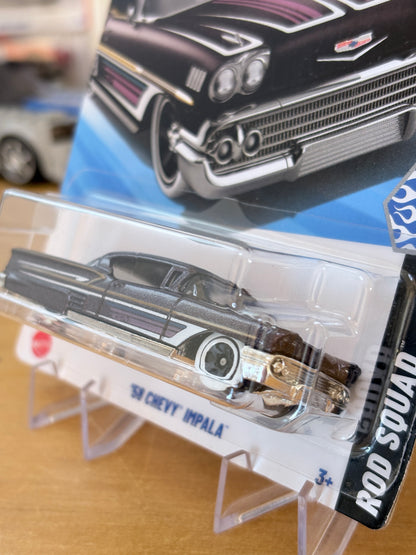 Hot Wheels Mainline | '58 Chevy Impala | 2025 Rod Squad 8/10