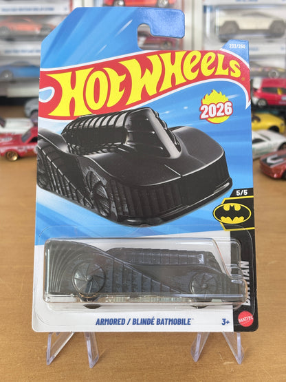 Hot Wheels Armoured Batmobile | 2026 Batman 5/5 BLACK