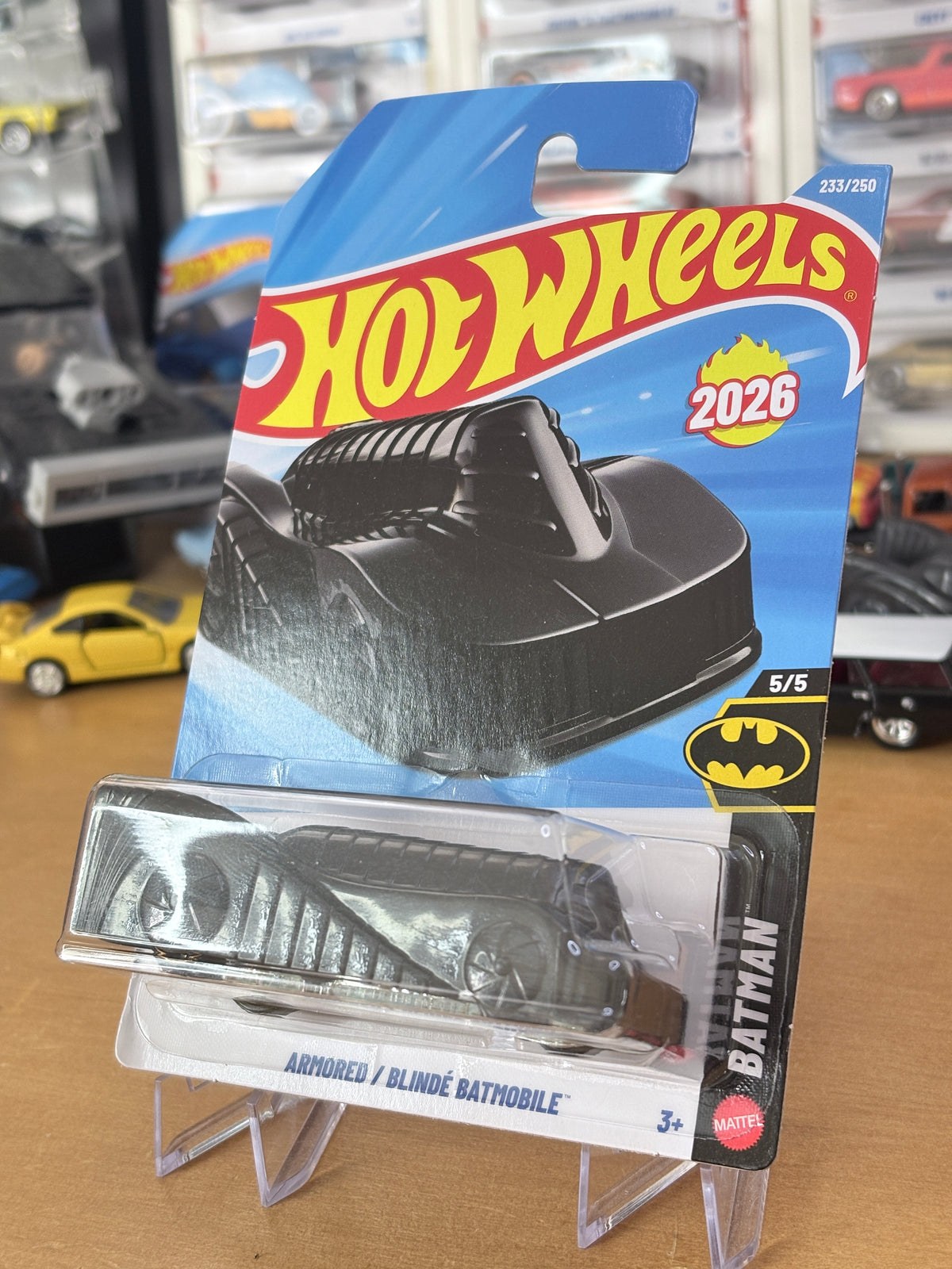 Hot Wheels Armoured Batmobile | 2026 Batman 5/5 BLACK