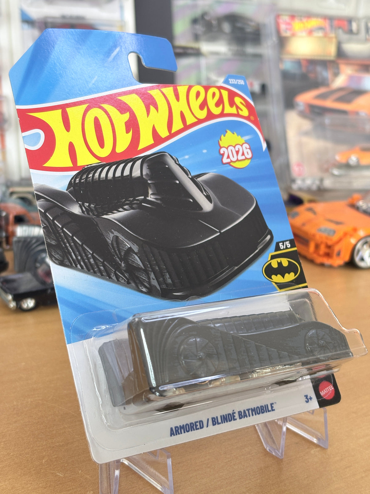Hot Wheels Armoured Batmobile | 2026 Batman 5/5 BLACK