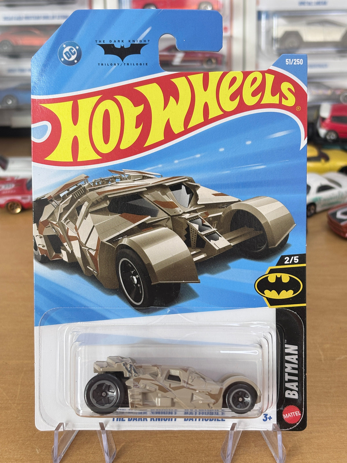 Hot Wheels The Dark Knight Batmobile | 2026 Batman 2/5 CAMO