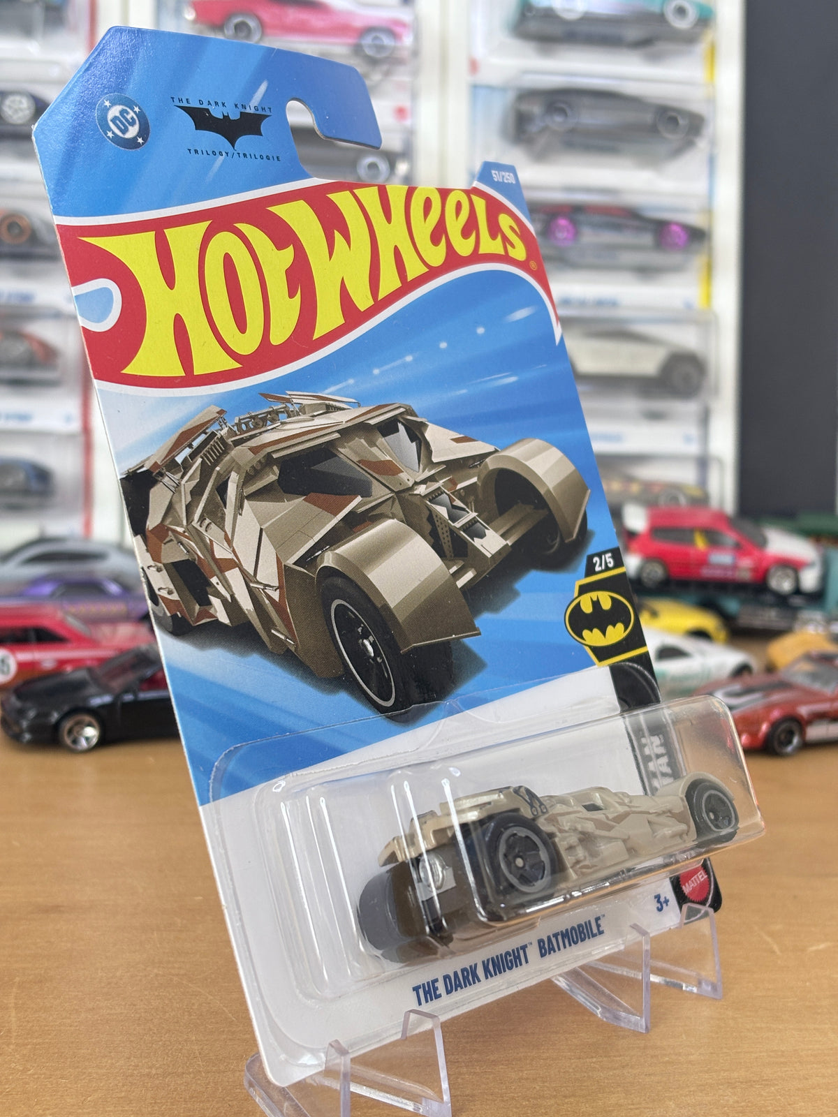 Hot Wheels The Dark Knight Batmobile | 2026 Batman 2/5 CAMO
