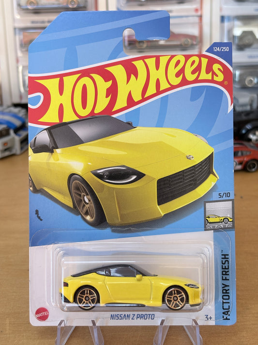 Hot Wheels Mainline | Nissan Z Proto | 2022 Factory Fresh 5/10 Yellow