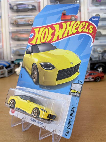 Hot Wheels Mainline | Nissan Z Proto | 2022 Factory Fresh 5/10 Yellow