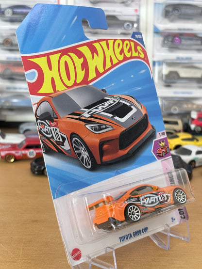 Hot Wheels Toyota GR86 Cup | 2025 HW Compact Kings 1/10 Short Card ORANGE
