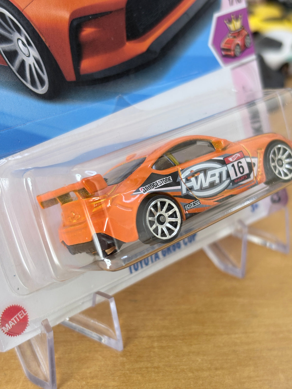 Hot Wheels Toyota GR86 Cup | 2025 HW Compact Kings 1/10 Short Card ORANGE