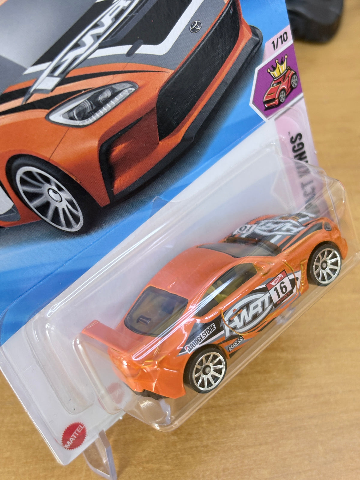 Hot Wheels Toyota GR86 Cup | 2025 HW Compact Kings 1/10 Short Card ORANGE