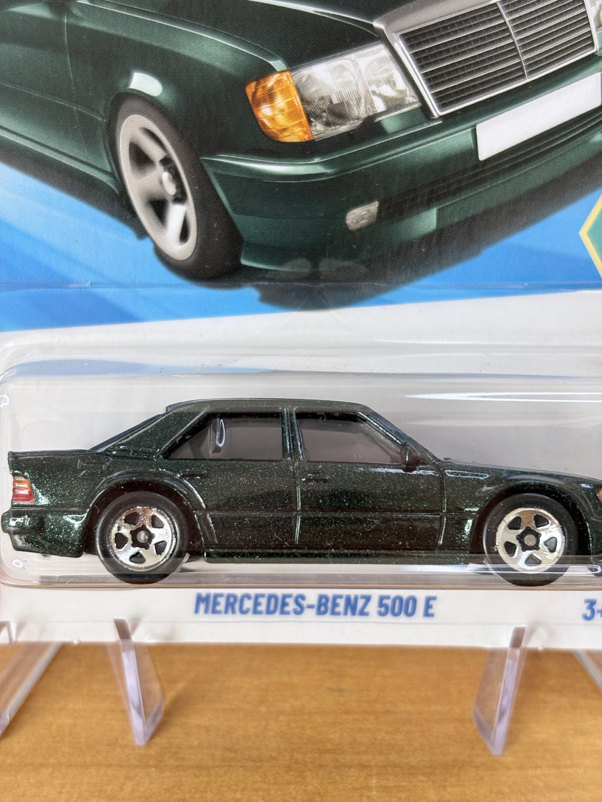 Hot Wheels Mainline / Mercedes-Benz 500 E / 2025 HW: 70's vs. 90's 3/10 Green