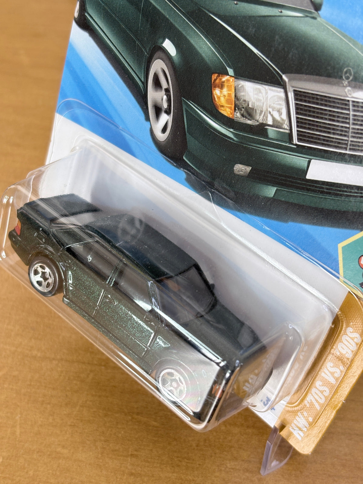 Hot Wheels Mainline / Mercedes-Benz 500 E / 2025 HW: 70's vs. 90's 3/10 Green
