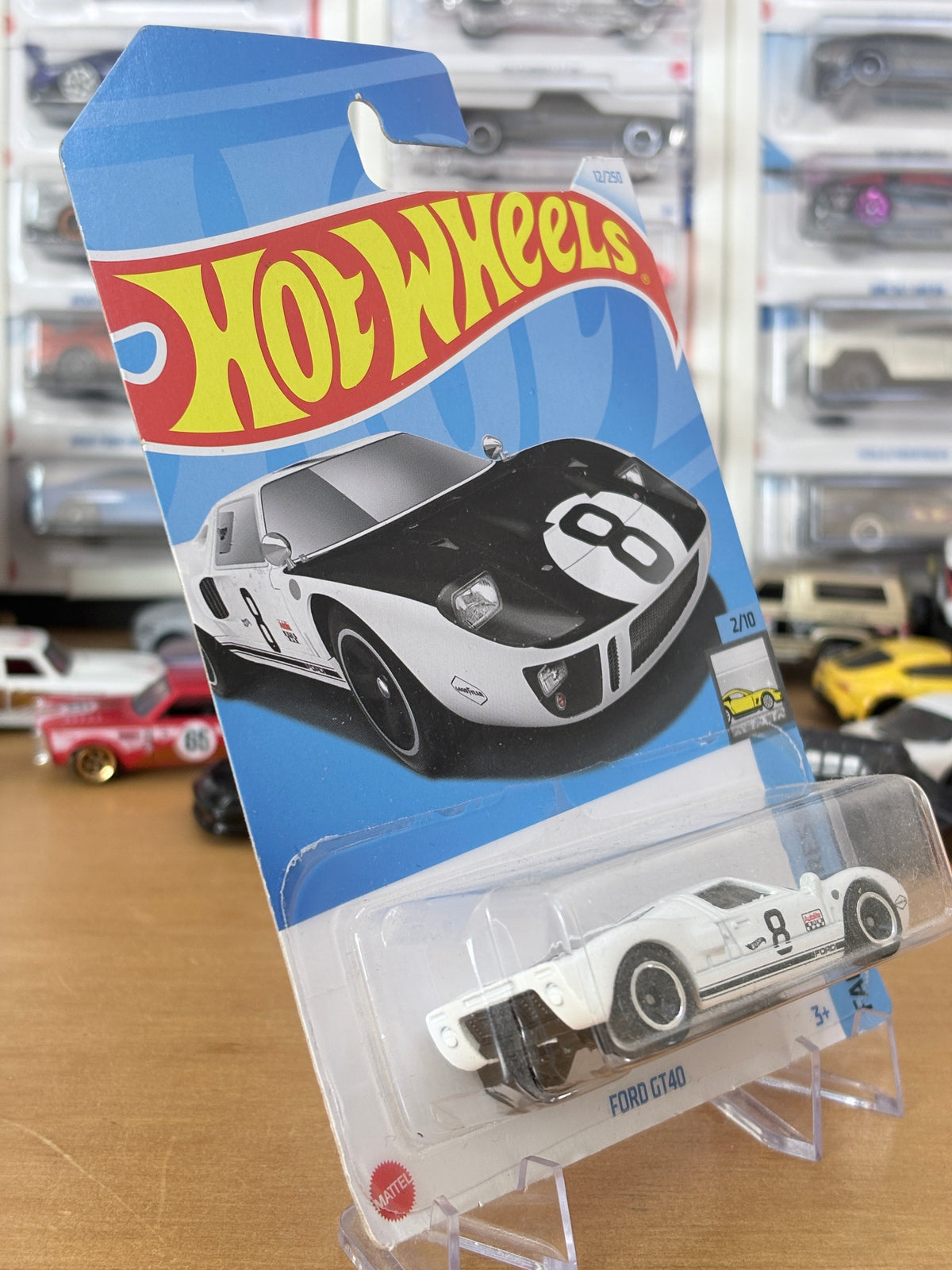 Hot Wheels Ford GT40 | 2024 Factory Fresh 2/10 Mainline White