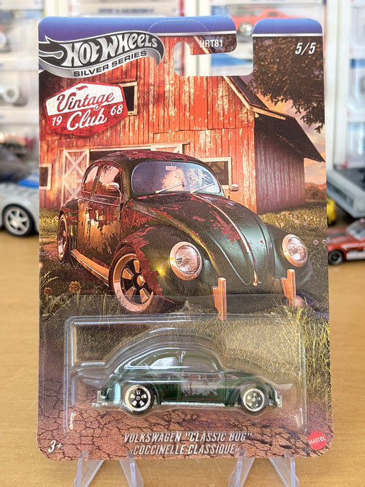 Hot Wheels Silver Series | Volkswagen Classic Bug | 2026 Vintage Club 5/5