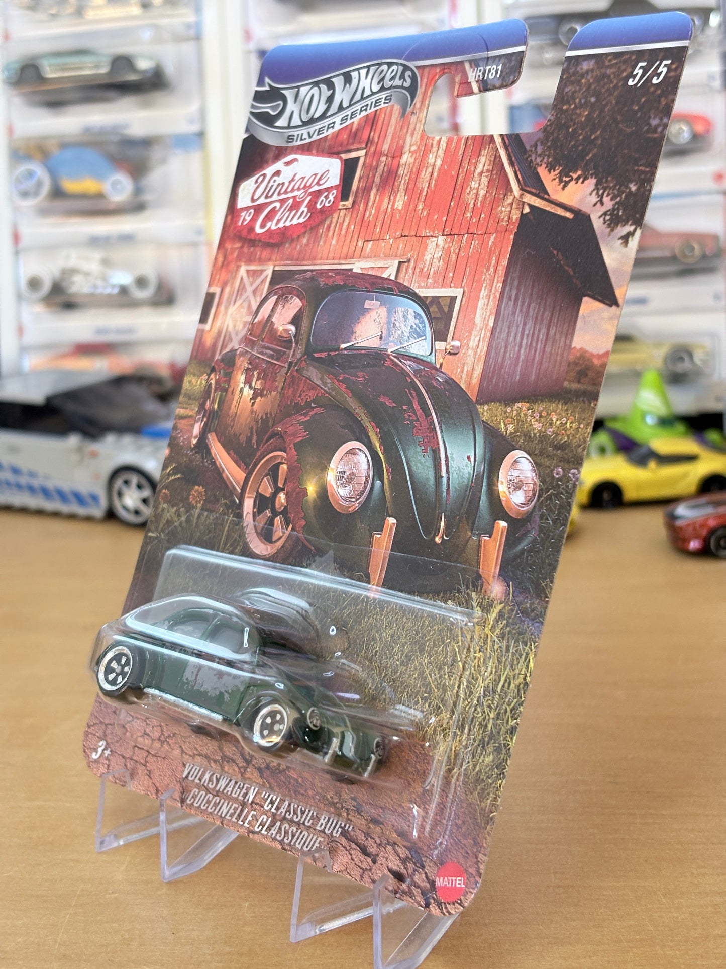 Hot Wheels Silver Series | Volkswagen Classic Bug | 2026 Vintage Club 5/5