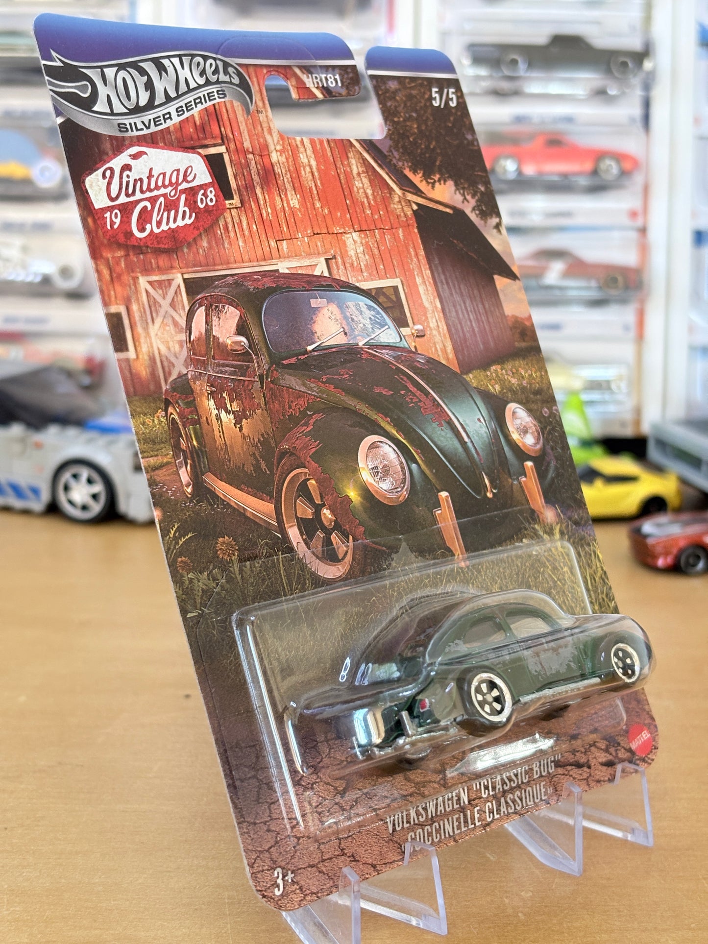 Hot Wheels Silver Series | Volkswagen Classic Bug | 2026 Vintage Club 5/5