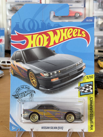 Hot Wheels Nissan Silvia (S13) | 2020 HW Speed Graphics 7/10 Mainline