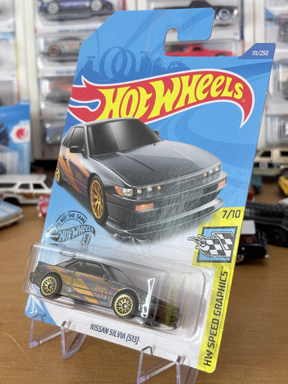 Hot Wheels Nissan Silvia (S13) | 2020 HW Speed Graphics 7/10 Mainline