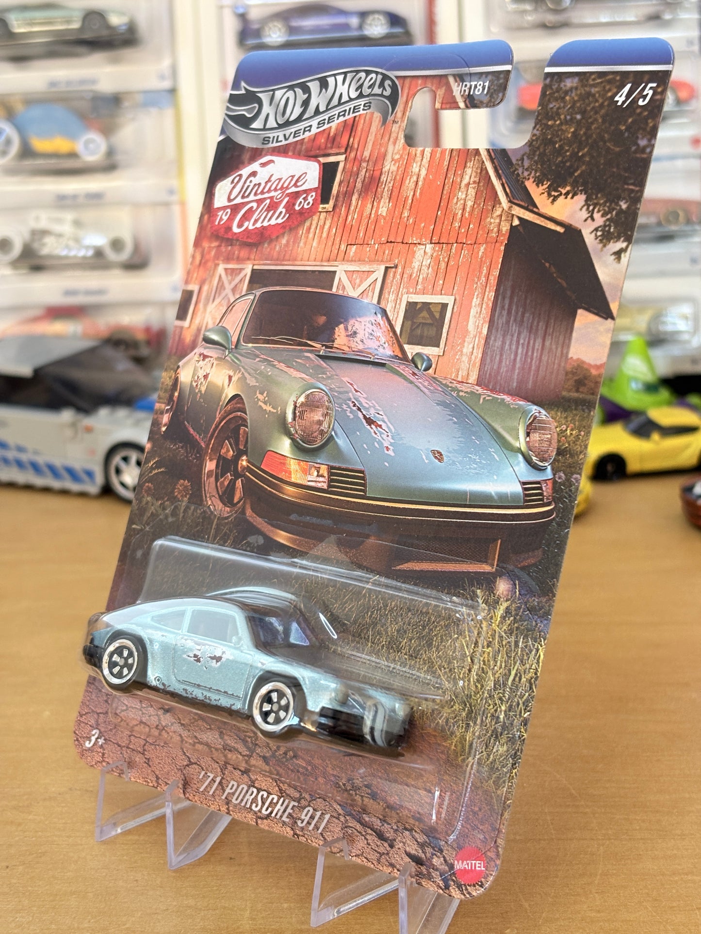 Hot Wheels Silver Series | '71 Porsche 911 | 2026 Vintage Club 4/5