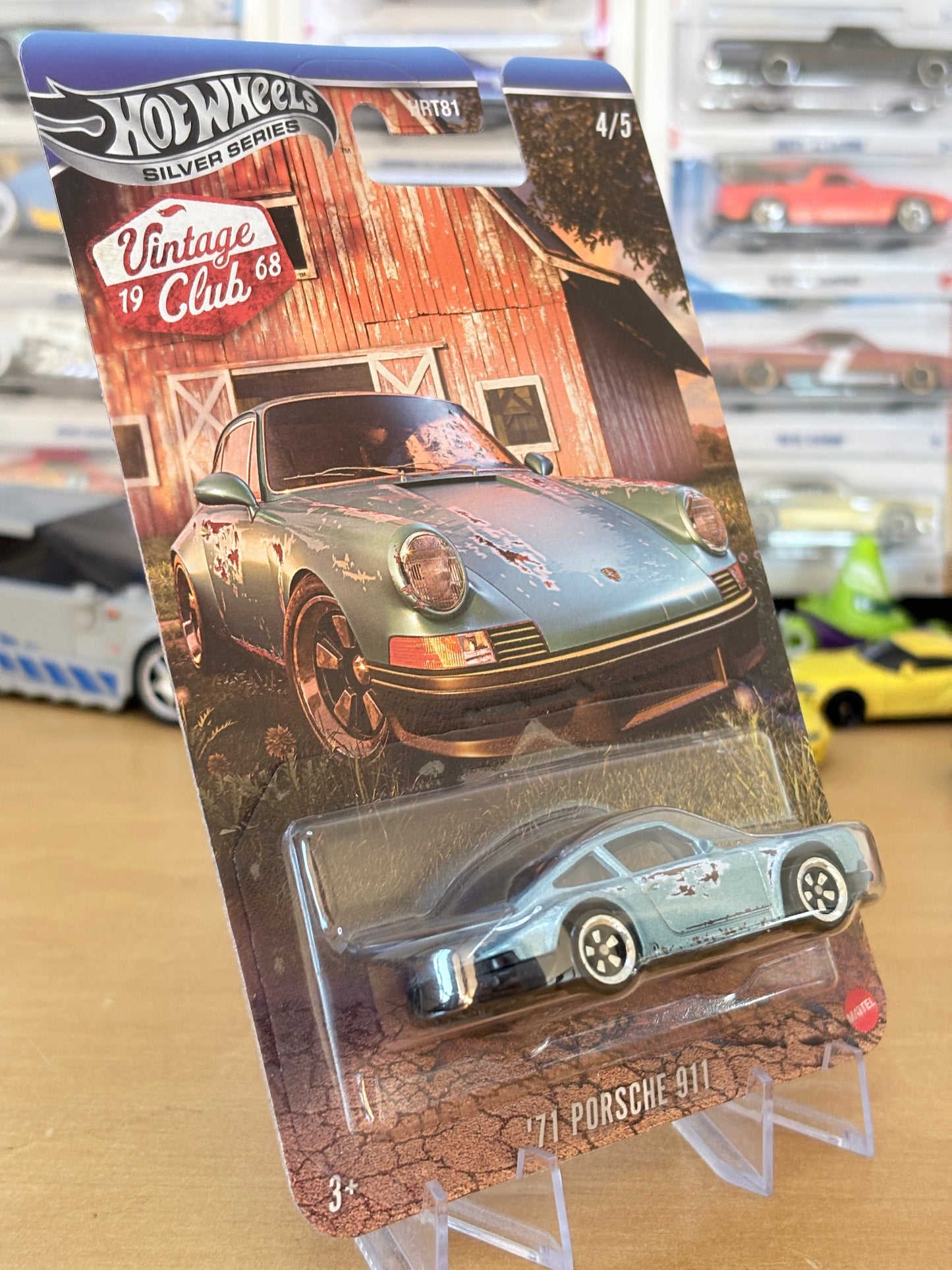 Hot Wheels Silver Series | '71 Porsche 911 | 2026 Vintage Club 4/5