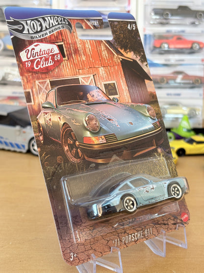 Hot Wheels Silver Series | '71 Porsche 911 | 2026 Vintage Club 4/5