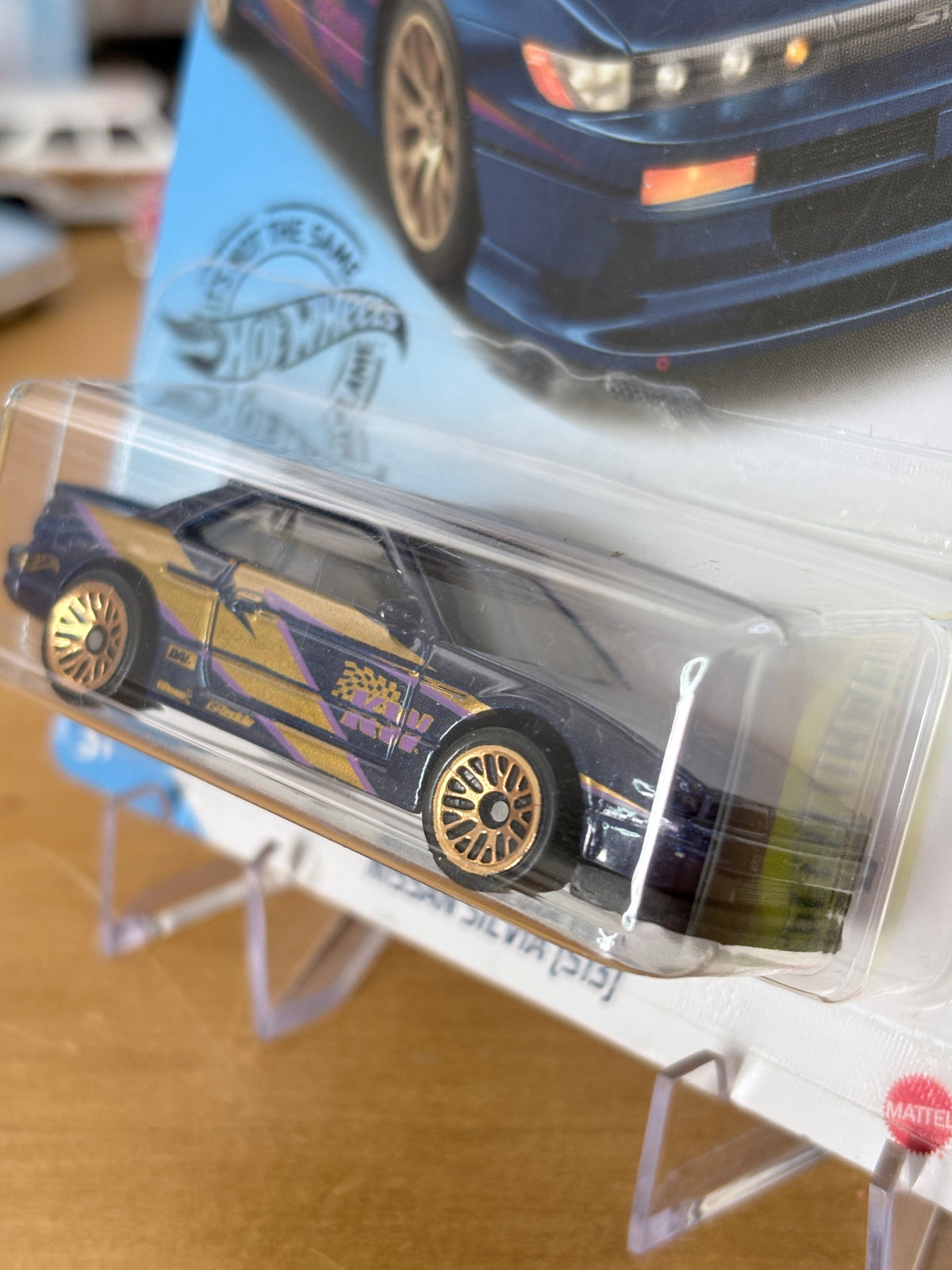 Hot Wheels Nissan Silvia (S13) | 2020 HW Speed Graphics 7/10 Mainline BLUE