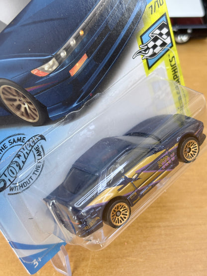 Hot Wheels Nissan Silvia (S13) | 2020 HW Speed Graphics 7/10 Mainline BLUE