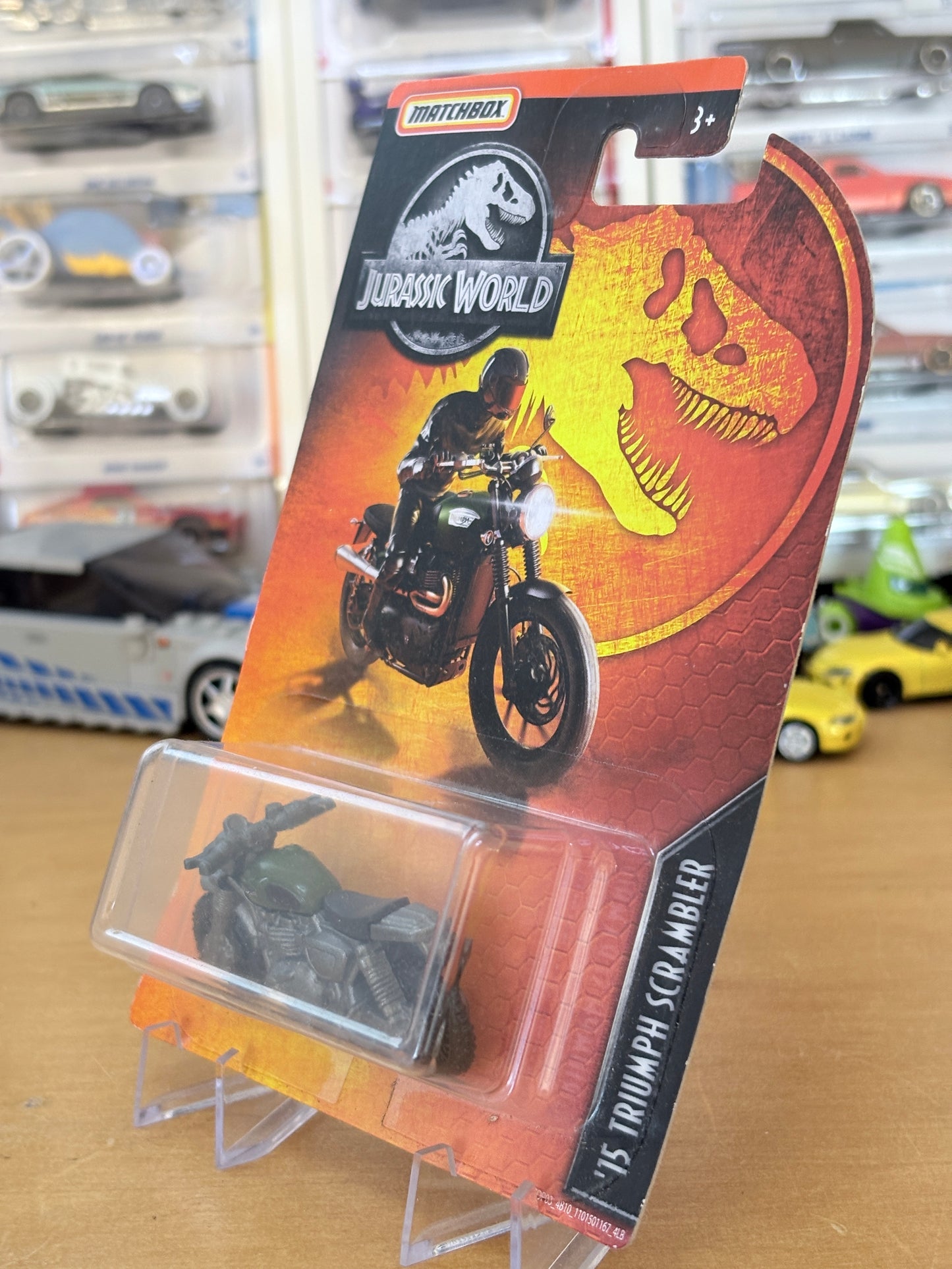 Matchbox Mainline | '15 Triumph Scrambler | Jurassic World