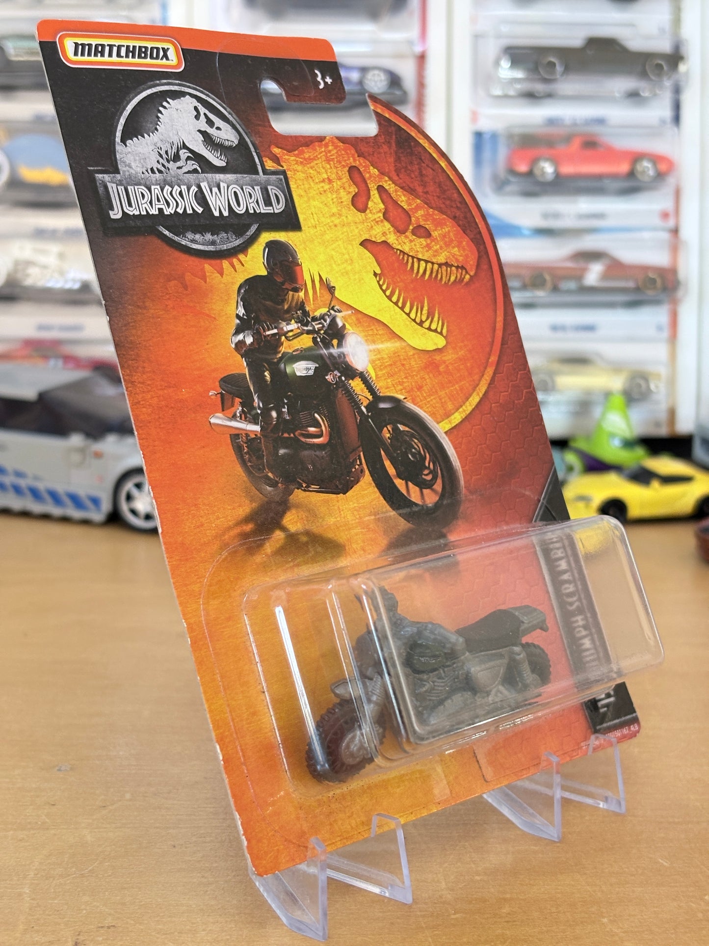Matchbox Mainline | '15 Triumph Scrambler | Jurassic World