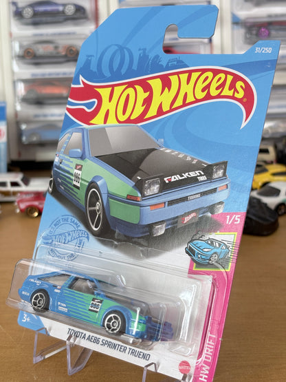 Hot Wheels Toyota AE86 Sprinter Trueno | 2021 HW Drift 1/5 Mainline