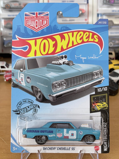 Hot Wheels '64 Chevy Chevelle SS | 2020 Nightburnerz 10/10 Mainline