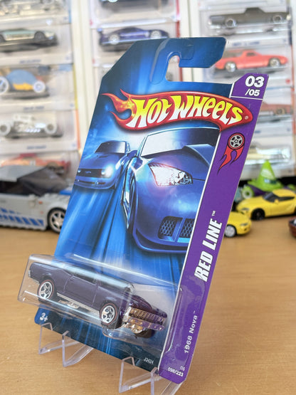 Hot Wheels Mainline | 1966 Nova | 2007 Red Line 03/05