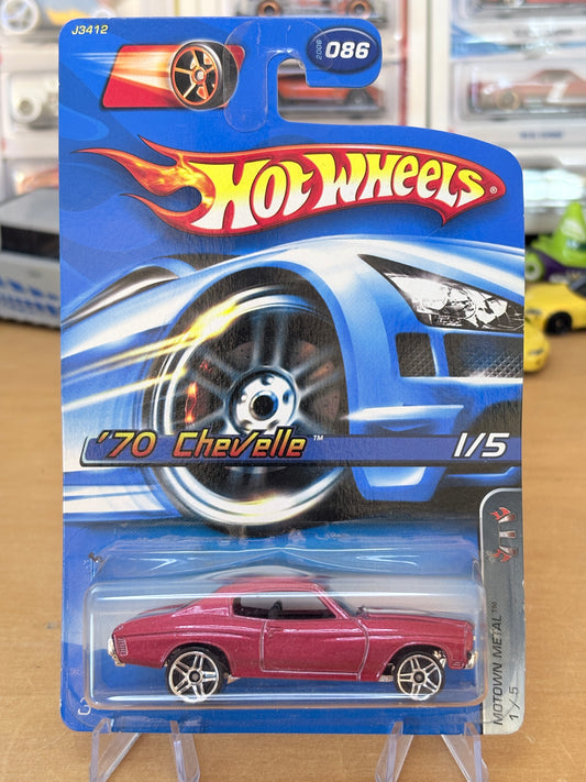 Hot Wheels Mainline | '70 Chevelle | 2006 MoTown Metal 1/5