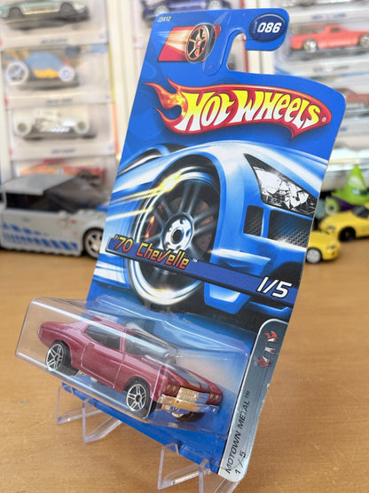 Hot Wheels Mainline | '70 Chevelle | 2006 MoTown Metal 1/5