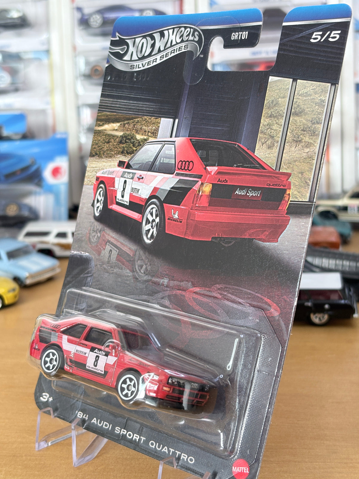 Hot Wheels Silver Series | '84 Audi Sport Quattro | 2026 Audi 5/5 Metal Base