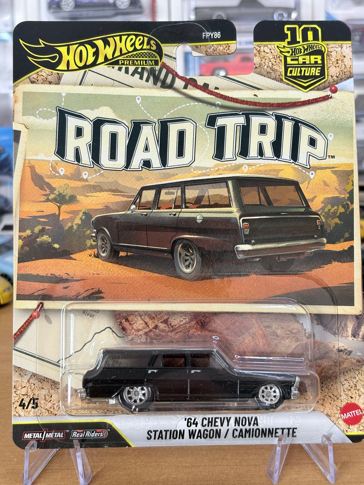 Hot Wheels '64 Chevy Nova Station Wagon | 2026 Road Trip 4/5 Car Culture