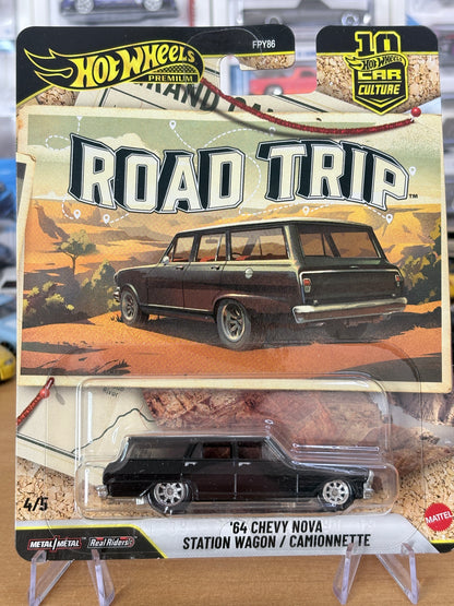 Hot Wheels '64 Chevy Nova Station Wagon | 2026 Road Trip 4/5 Car Culture