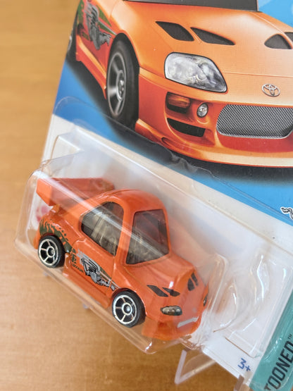 Hot Wheels Mainline / '94 Toyota Supra / 2023 HW Tooned 3/5 Fast and Furious