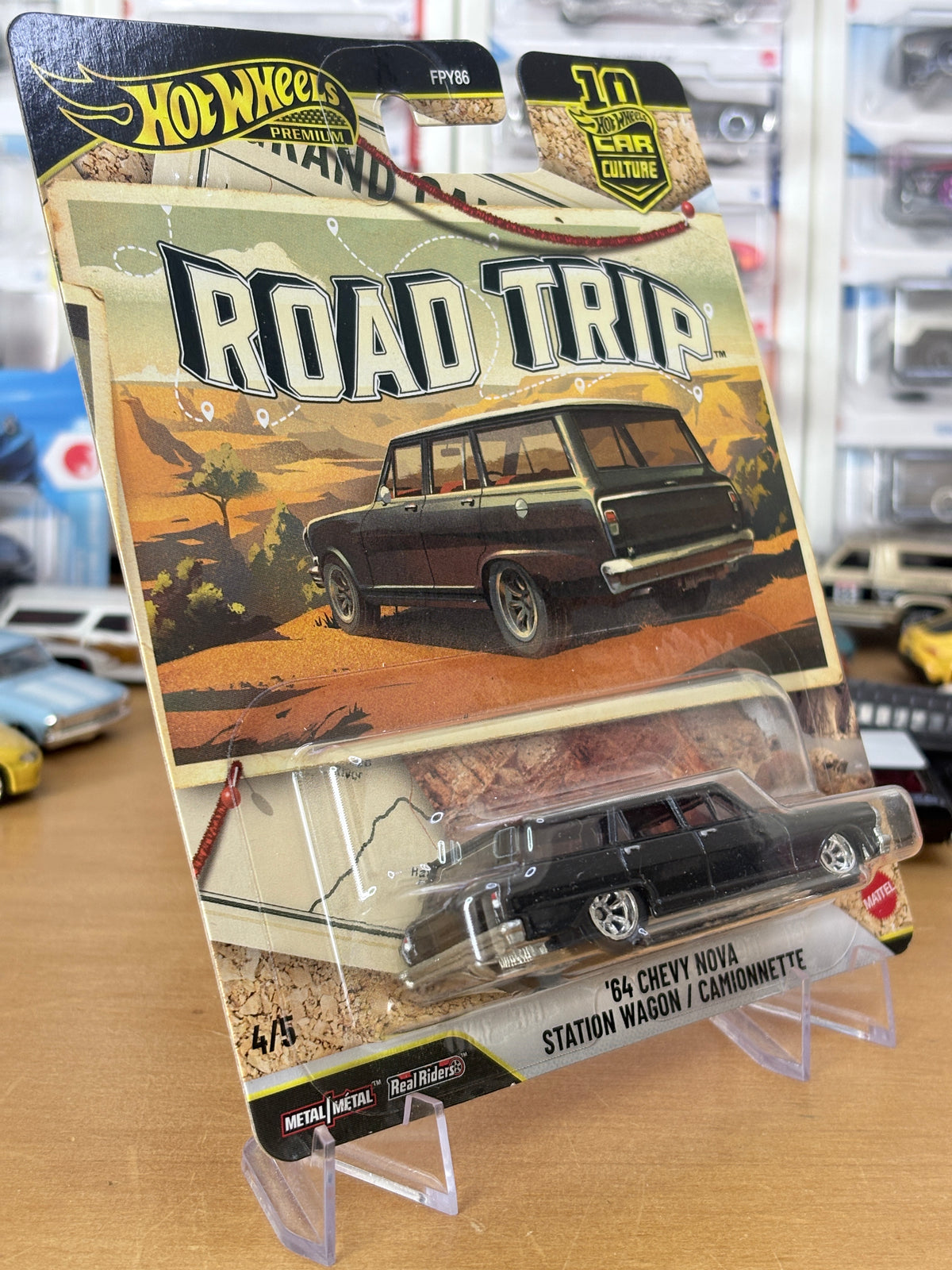 Hot Wheels '64 Chevy Nova Station Wagon | 2026 Road Trip 4/5 Car Culture