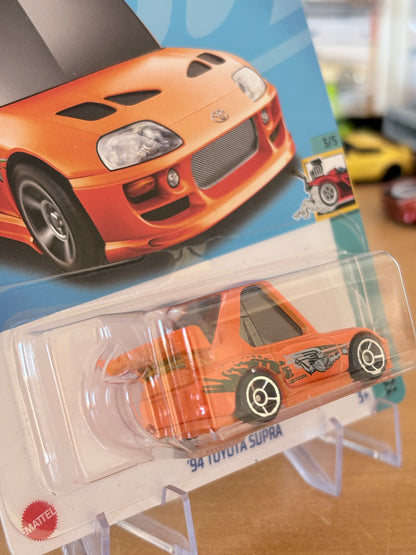 Hot Wheels Mainline / '94 Toyota Supra / 2023 HW Tooned 3/5 Fast and Furious